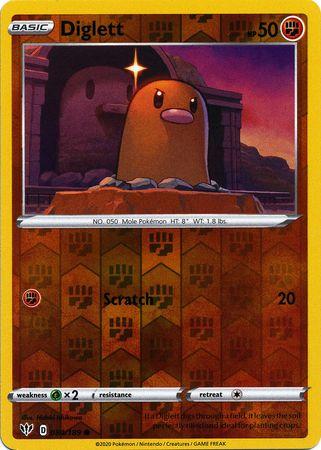 Diglett 084/189 Reverse Holo darkness-ablaze-rh-75