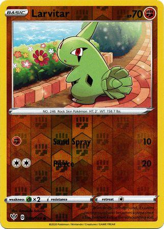 Larvitar 086/189 Reverse Holo darkness-ablaze-rh-77