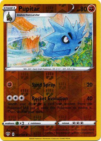 Pupitar 087/189 Reverse Holo darkness-ablaze-rh-78