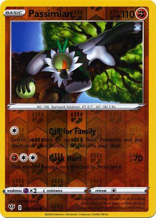 Passimian 097/189 Reverse Holo darkness-ablaze-rh-87