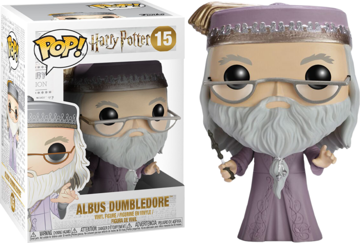 Harry Potter - Dumbledore w/wand Pop!