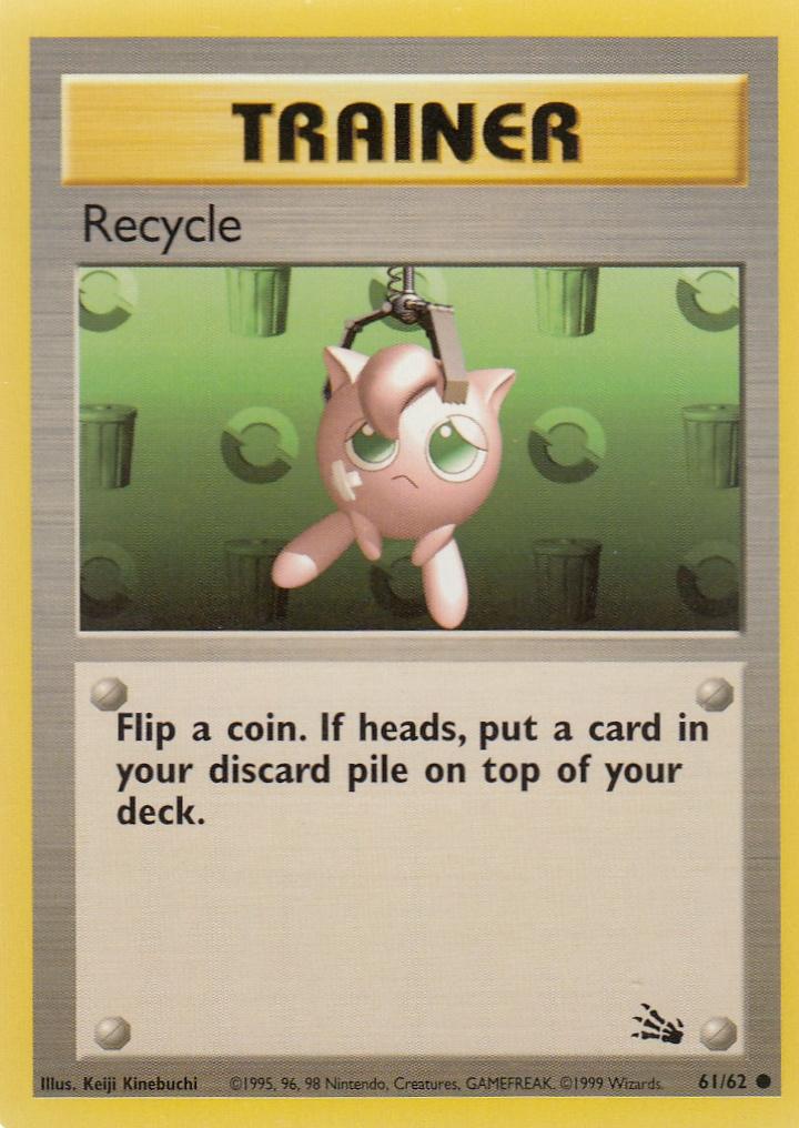 Recycle 61/62 Fossil Set Common