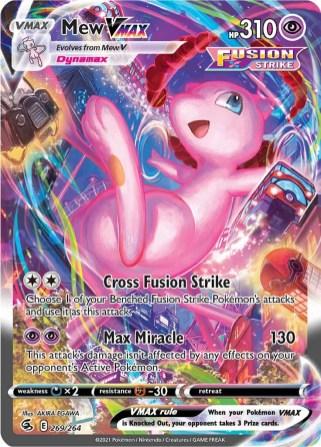 Mew VMAX (Alternate Art Secret) 269/264 fusion-strike-269