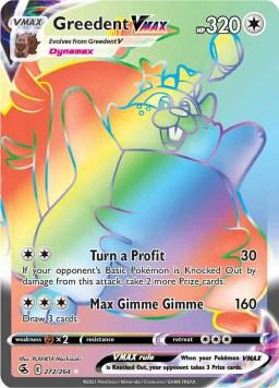 Greedent VMAX (Secret) 272/264 fusion-strike-272