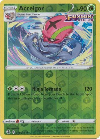 Accelgor 014/264 Reverse Holo fusion-strike-rh-13