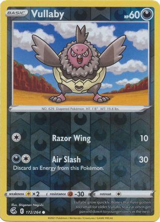 Vullaby 172/264 Reverse Holo fusion-strike-rh-149