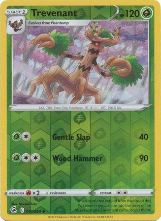 Trevenant 017/264 Reverse Holo fusion-strike-rh-16