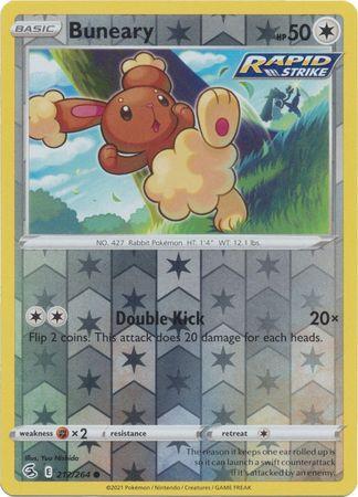 Buneary 212/264 Reverse Holo fusion-strike-rh-187