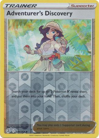 Adventurer's Discovery 224/264 Reverse Holo fusion-strike-rh-197