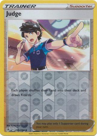 Judge 235/264 Reverse Holo fusion-strike-rh-208
