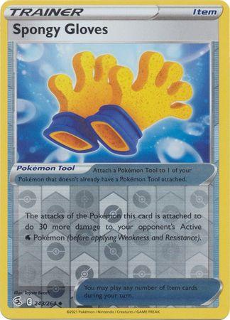 Spongy Gloves 243/264 Reverse Holo fusion-strike-rh-216