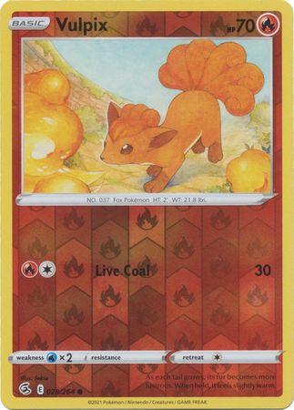 Vulpix (28) 028/264 Reverse Holo fusion-strike-rh-23