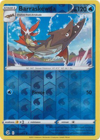 Barraskewda 083/264 Reverse Holo fusion-strike-rh-69