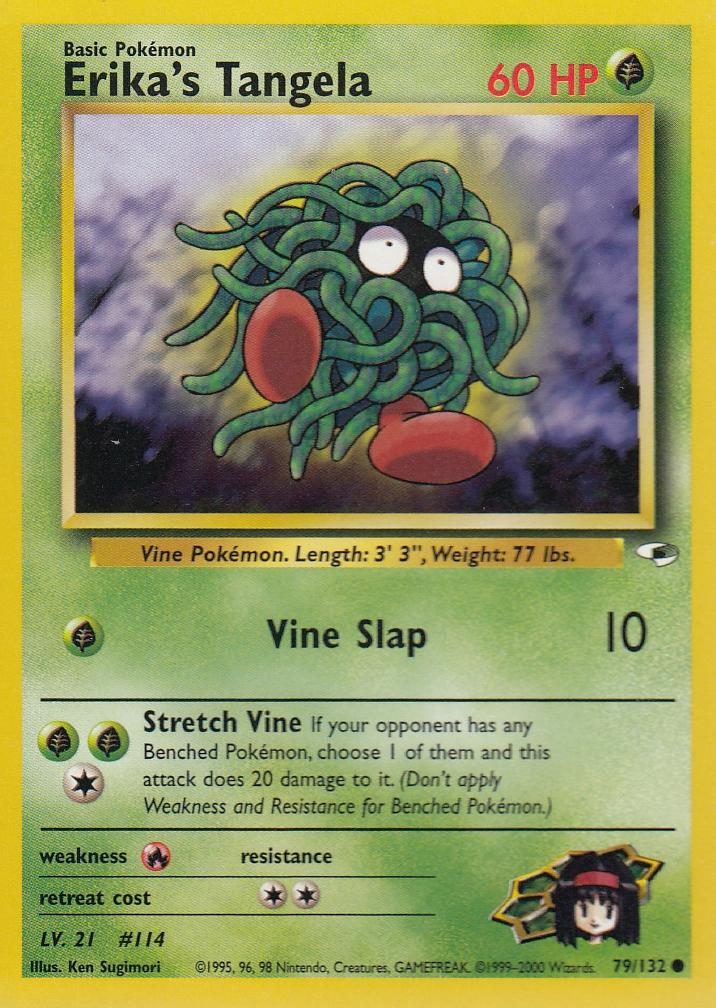 Erika's Tangela 79/132 Gym Heroes Set Common
