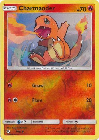 Charmander 7 / 68 Reverse Holo hidden-fates-rh-6
