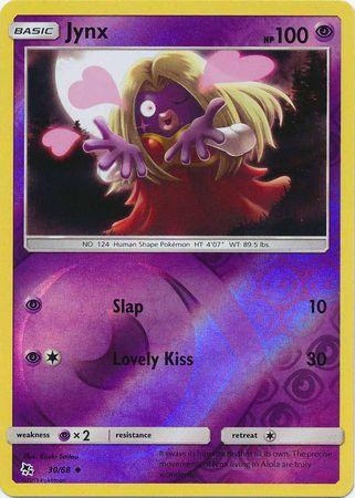 Jynx 30 / 68 Reverse Holo hidden-fates-rh-25