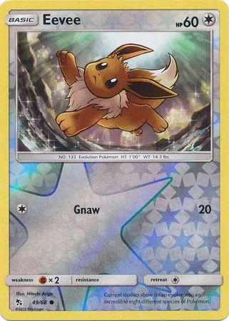 Eevee 49 / 68 Reverse Holo hidden-fates-rh-40