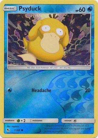 Psyduck 11 / 68 Reverse Holo hidden-fates-rh-9