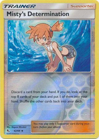 Misty's Determination 62 / 68 Reverse Holo hidden-fates-rh-53