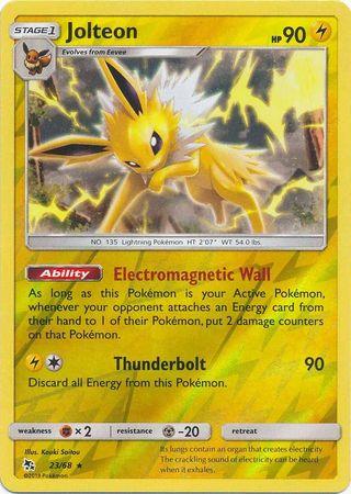 Jolteon 23 / 68 Reverse Holo hidden-fates-rh-18
