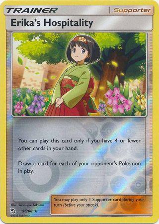 Erika's Hospitality 56 / 68 Reverse Holo hidden-fates-rh-47