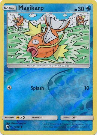 Magikarp 15 / 68 Reverse Holo hidden-fates-rh-12