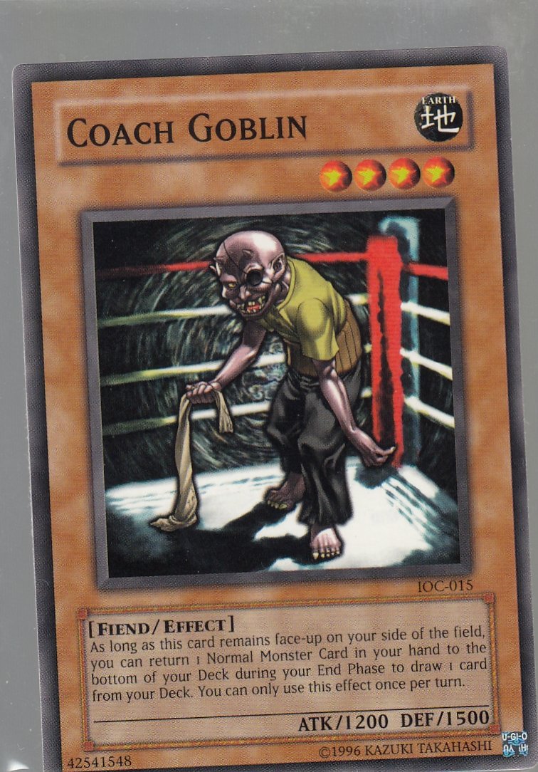 Coach Goblin Invasion of Chaos ioc-015