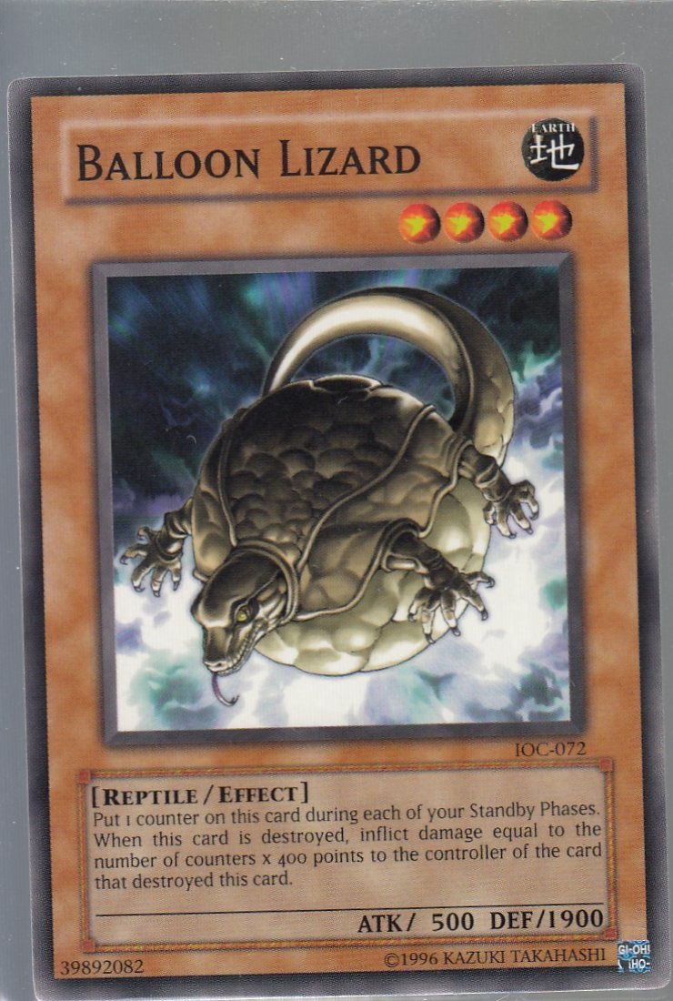 Balloon Lizard Invasion of Chaos ioc-072