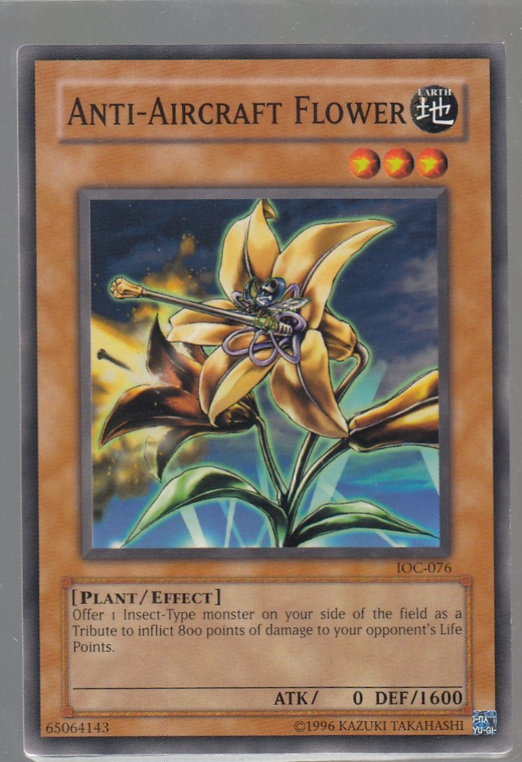 Anti-Aircraft Flower Invasion of Chaos ioc-076