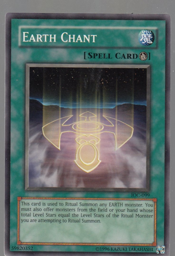 Earth Chant Invasion of Chaos ioc-099
