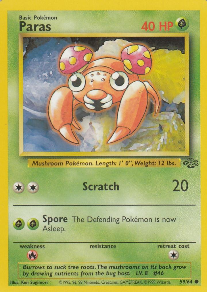 Paras 59/64 Jungle Set Unlimited Common