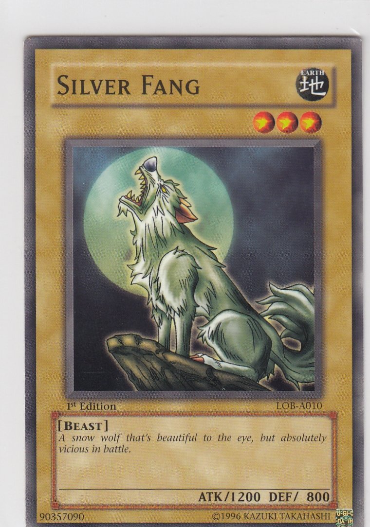Silver Fang 1st Edition Legend of Blue Eyes lob-010-1st-ed