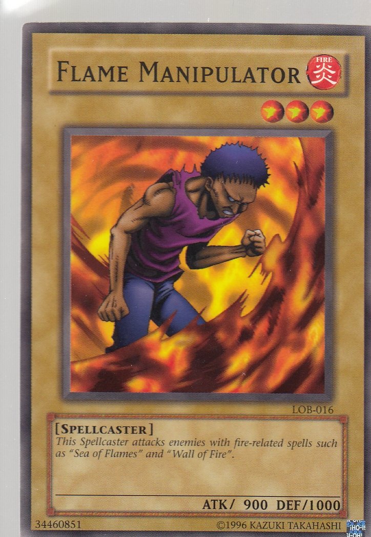 Flame Manipulator Legend of Blue Eyes lob-016