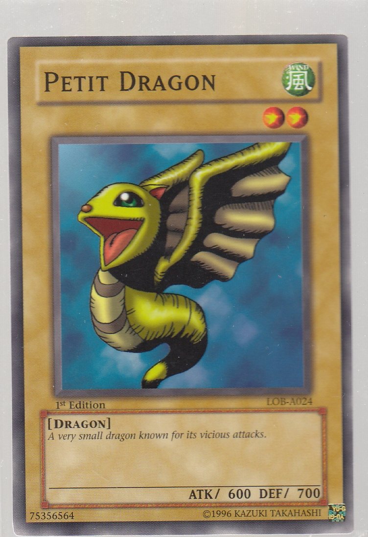 Petit Dragon 1st Edition Legend of Blue Eyes lob-0241st-ed
