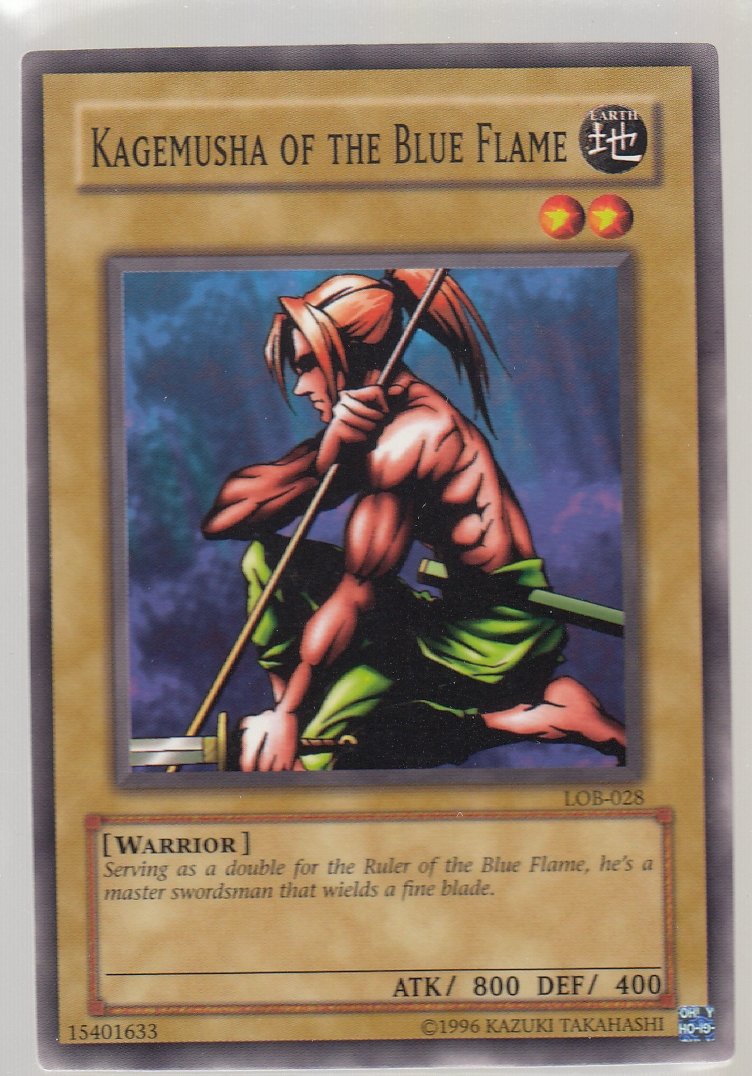 Kagemusha of the Blue Flame Legend of Blue Eyes lob-028