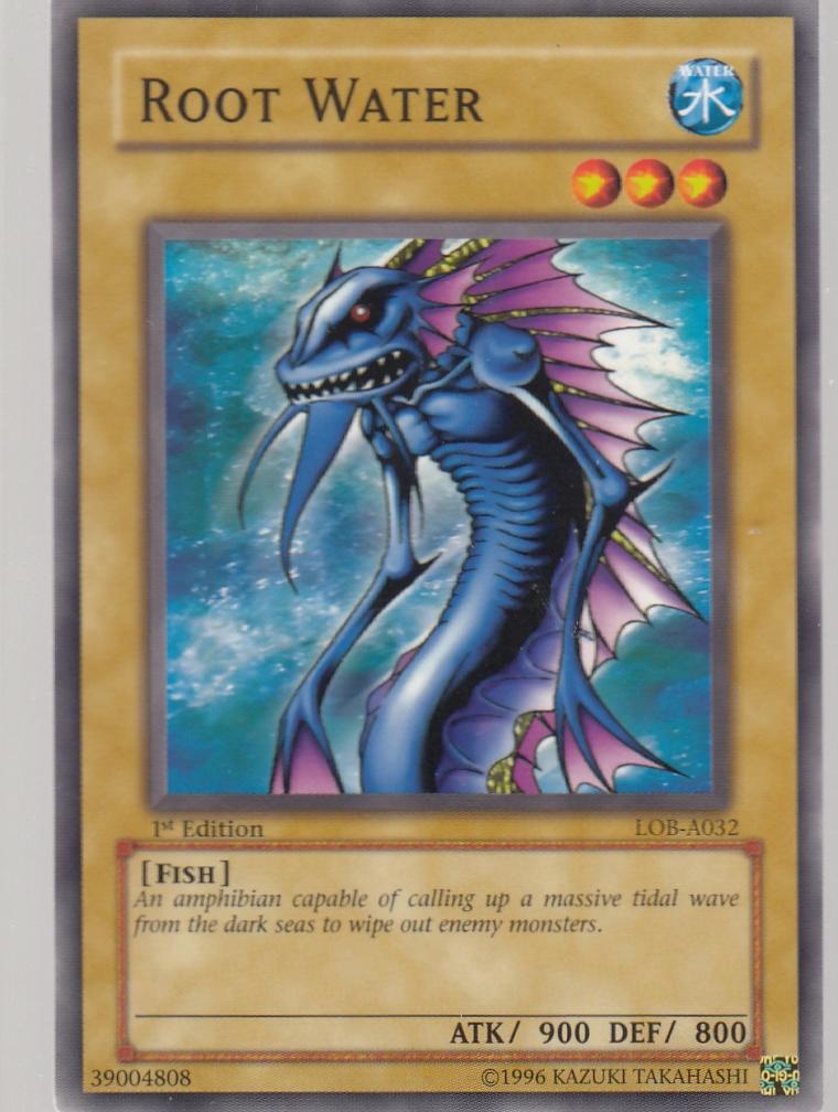 Root Water 1st Edition Legend of Blue Eyes lob-0321st-ed