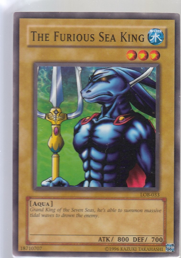 The Furious Sea King Legend of Blue Eyes lob-033