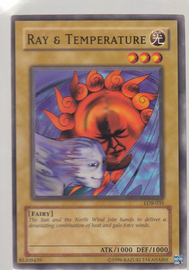 Ray & Temperature Legend of Blue Eyes lob-035