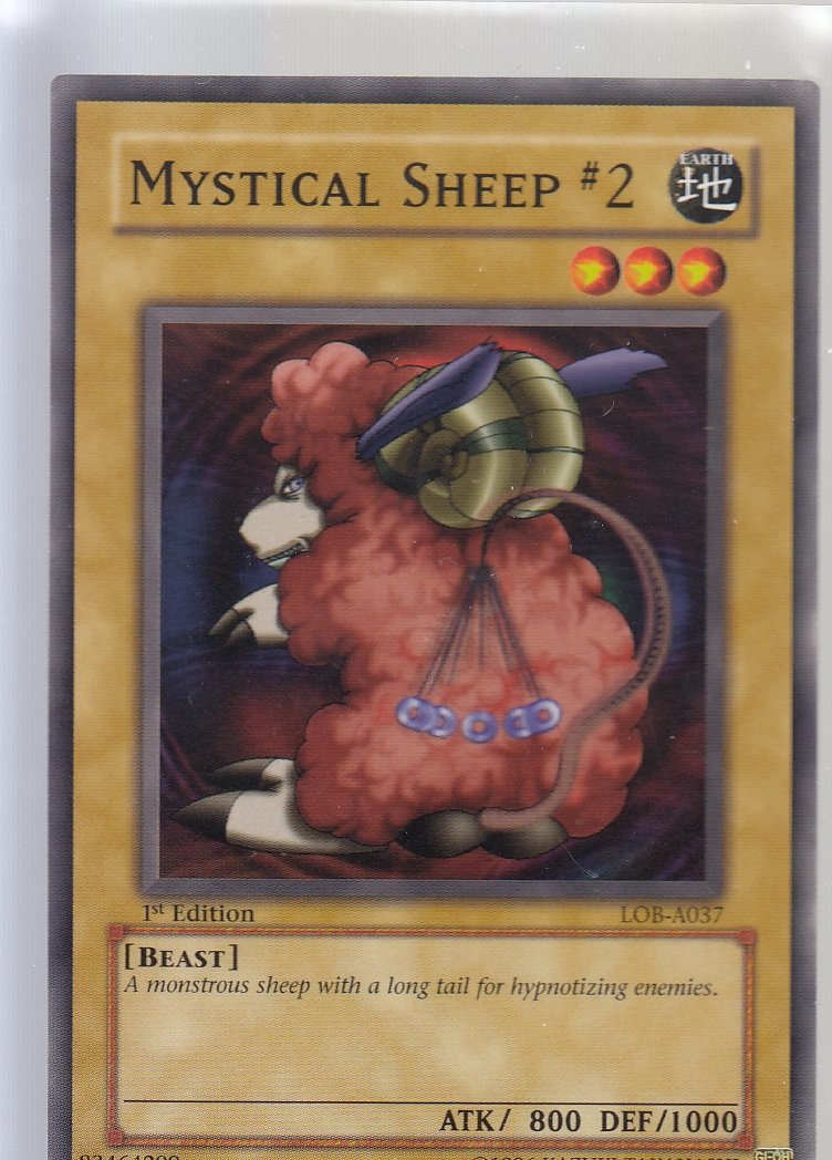 Mystical Sheep #2 1st Edition Legend of Blue Eyes lob-0371st-ed