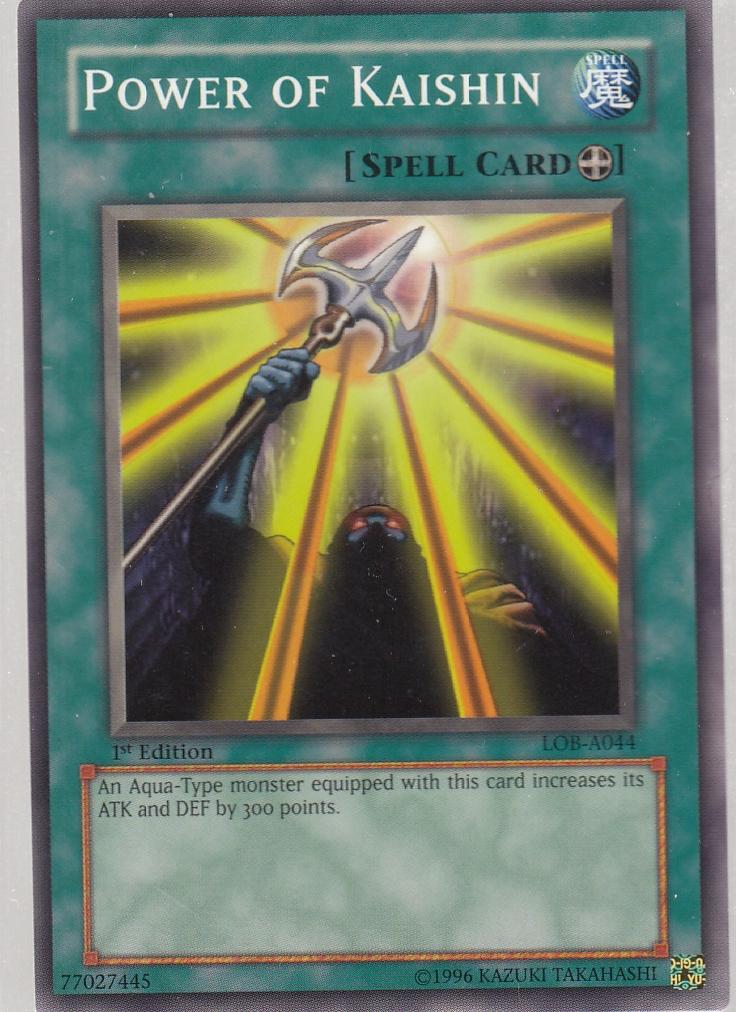 Power of Kaishin 1st Edition Legend of Blue Eyes lob-0441st-ed