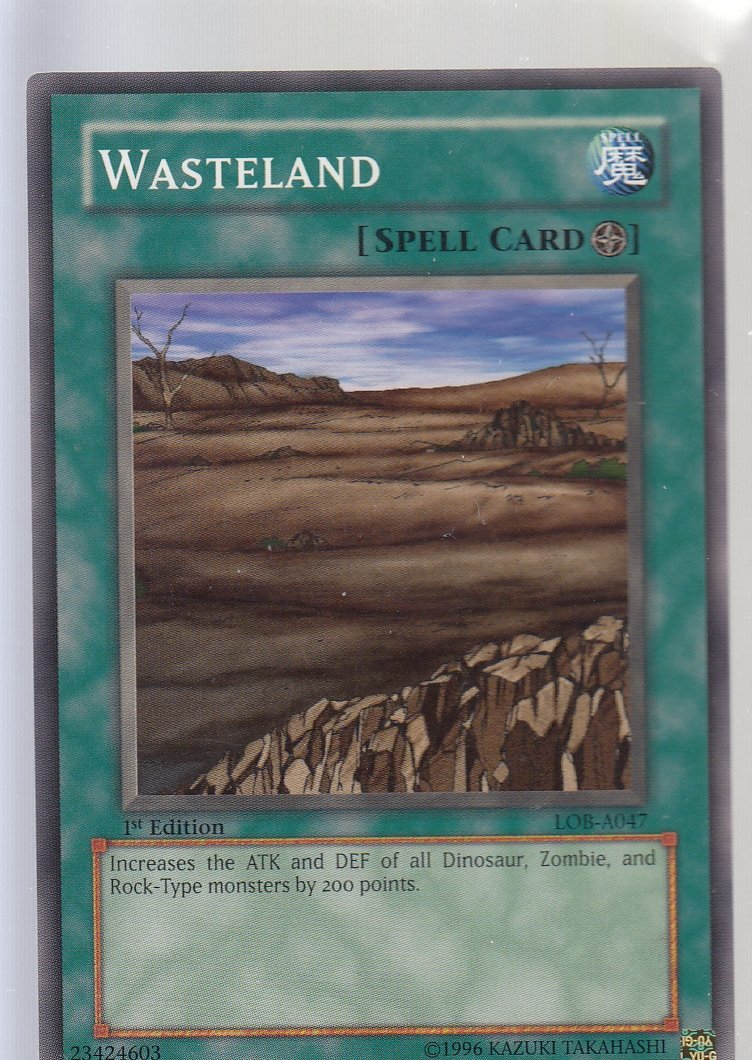 Wasteland 1st Edition Legend of Blue Eyes lob-0471st-ed