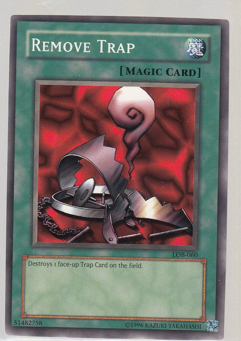 Remove Trap Legend of Blue Eyes lob-060