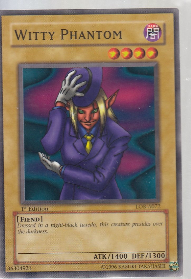 Witty Phantom 1st Edition Legend of Blue Eyes lob-0721st-ed