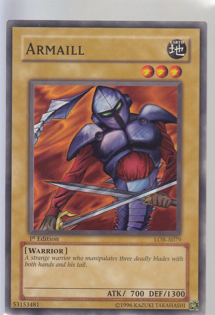 Armaill 1st Edition Legend of Blue Eyes lob-0791st-ed