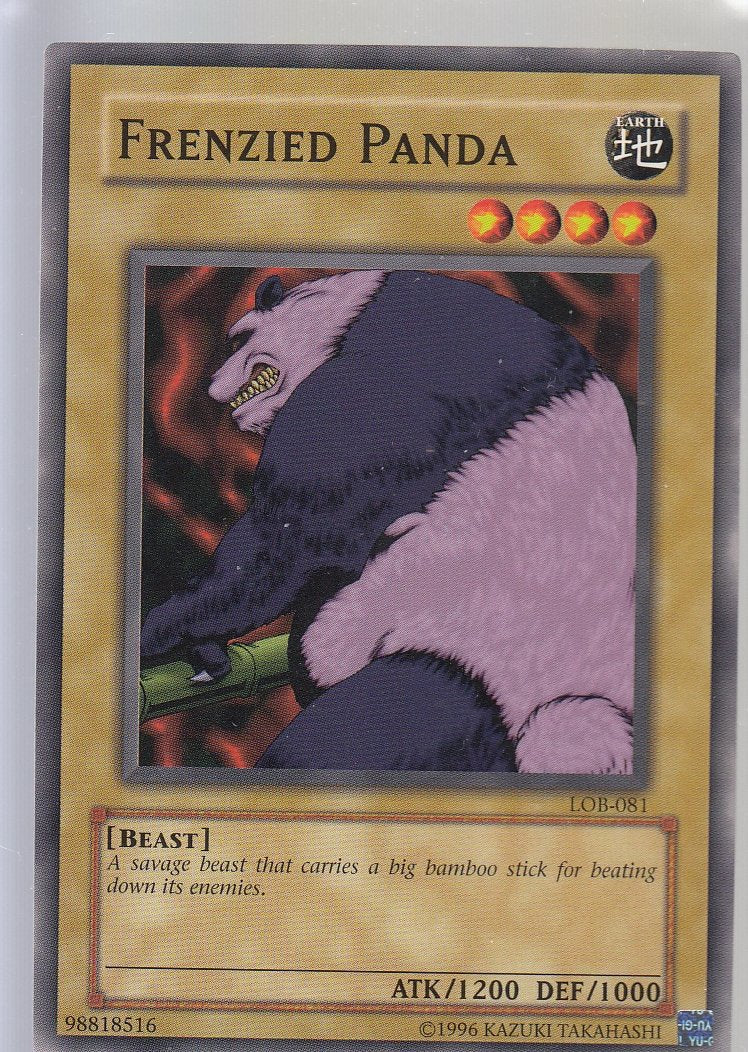 Frenzied Panda Legend of Blue Eyes lob-081