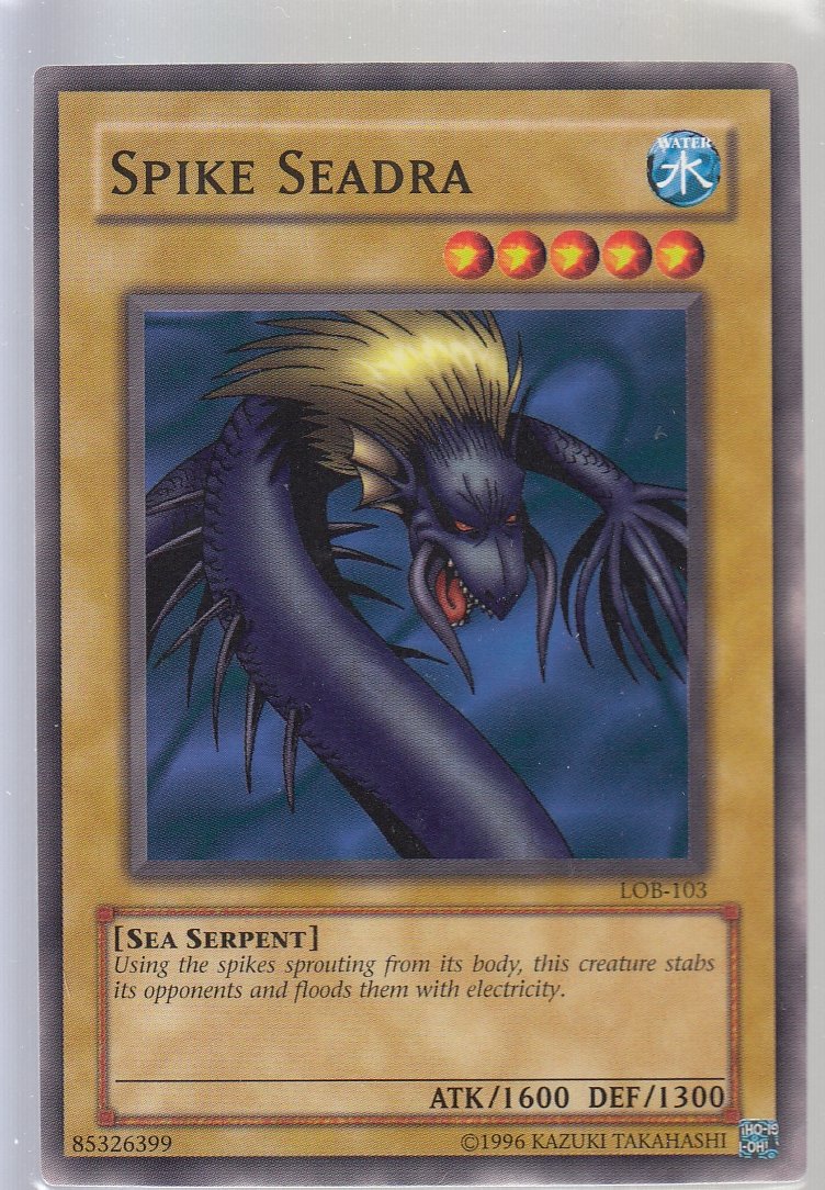 Spike Seadra Legend of Blue Eyes lob-103