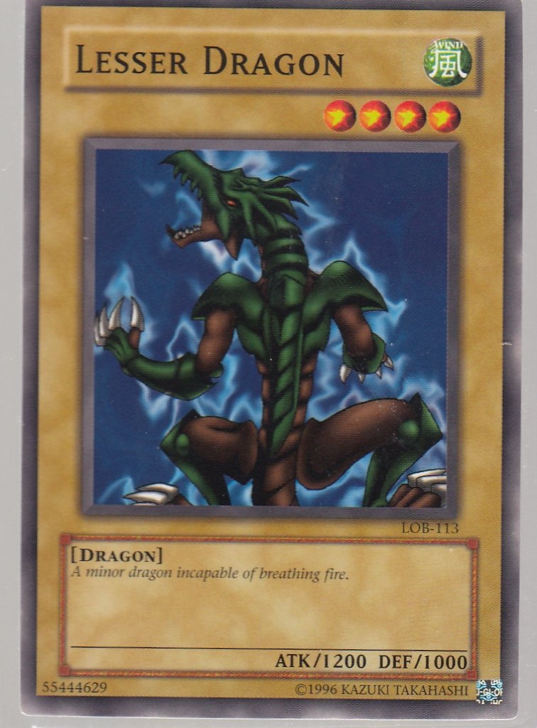 Lesser Dragon Legend of Blue Eyes lob-113