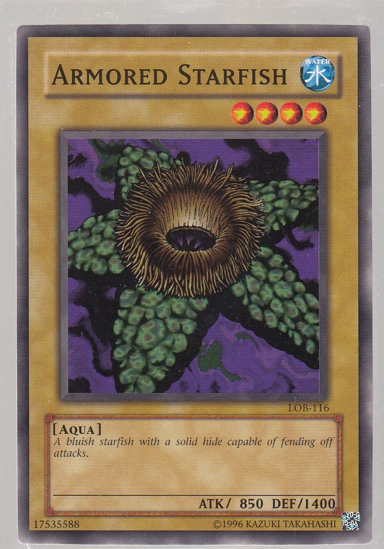 Armored Starfish Legend of Blue Eyes lob-116