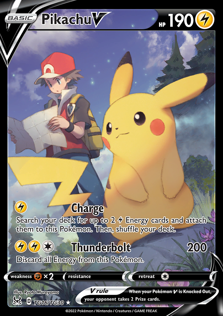 Pikachu V TG16/TG30 Lost Origin