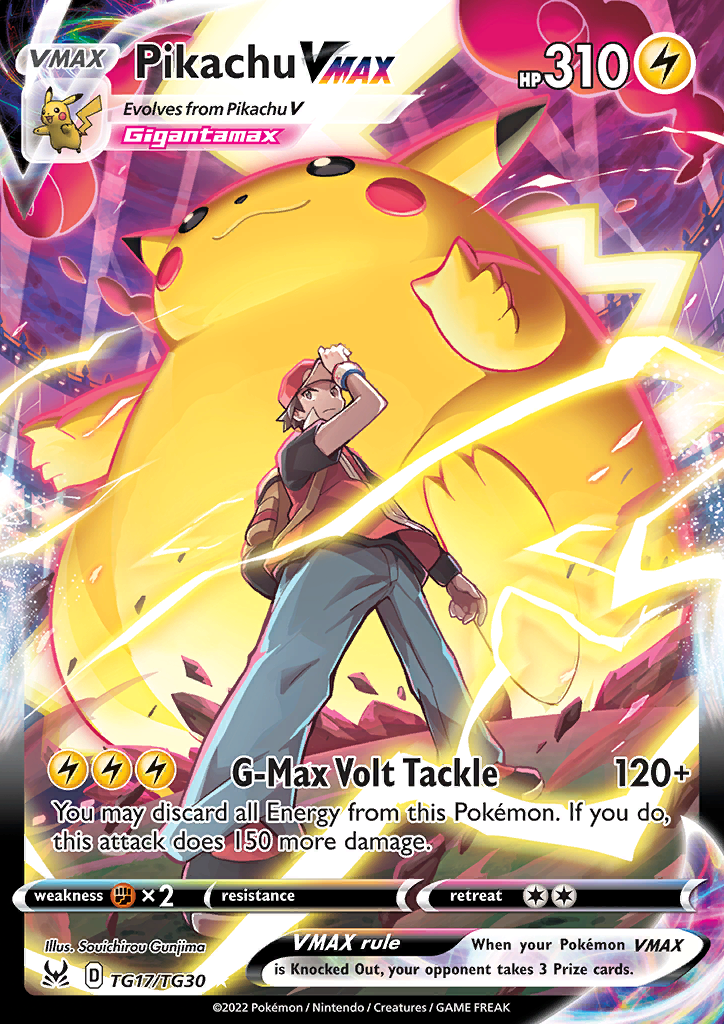 Pikachu VMAX TG17/TG30 Lost Origin